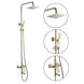 Empolo Brass Waterfall Bath Mixer Tap with Hand Shower – Ceramic Valve Set - Bathtub & Shower FaucetsBathroomLux