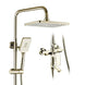 Empolo Brass Waterfall Bath Mixer Tap with Hand Shower – Ceramic Valve Set - Bathtub & Shower FaucetsBathroomLux