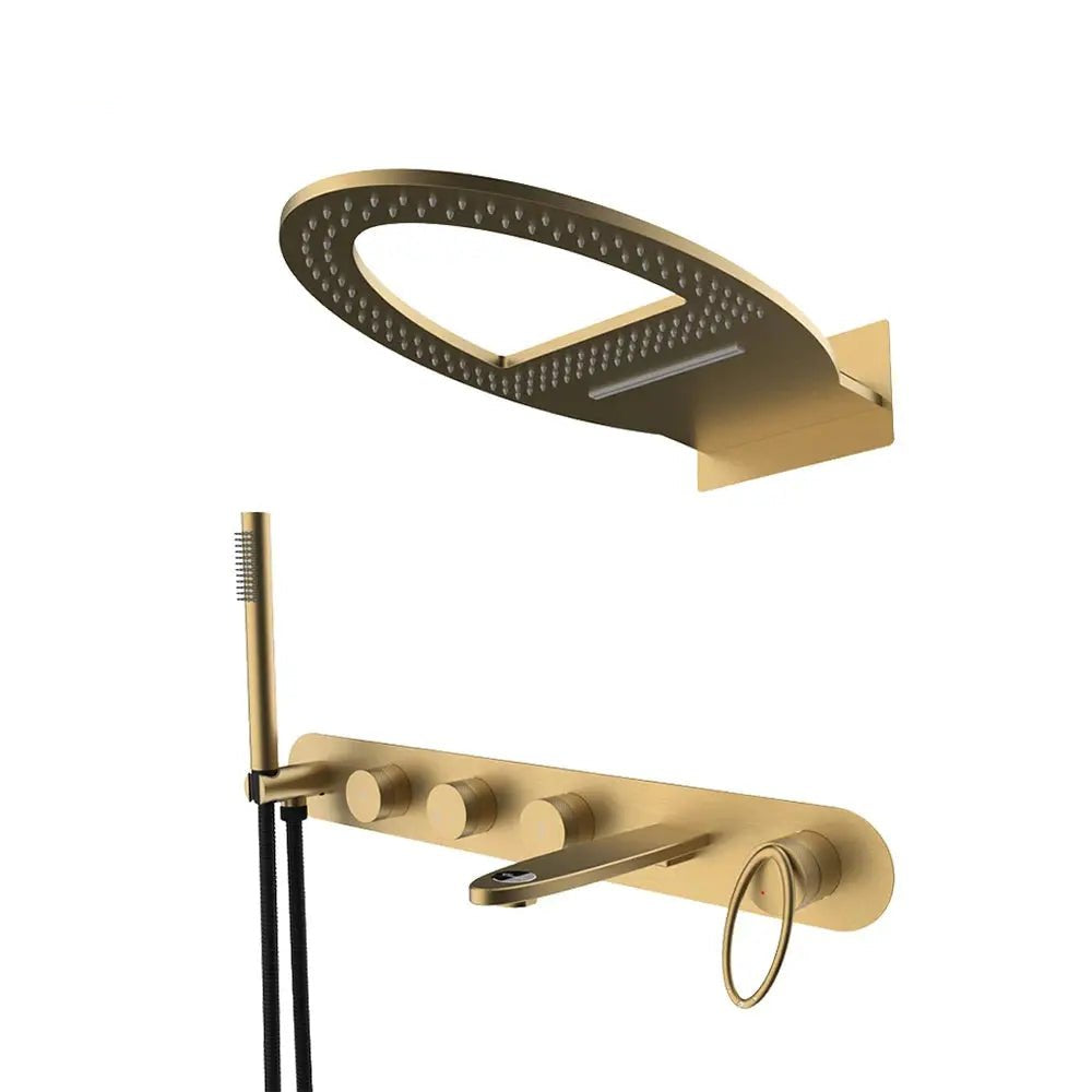 Empolo Concealed Shower Mixer System - concealed thermostatic showerBathroomLux