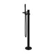 Empolo Floor Mounted Bath Taps – Freestanding Faucet with Handshower - Freestanding Faucet with HandshowerBathroomLux