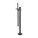 Empolo Floor Mounted Bath Taps – Freestanding Faucet with Handshower - Freestanding Faucet with HandshowerBathroomLux