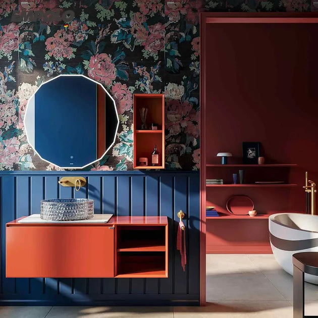 Empolo Wall Mount Faucet Concealed Brass Basin Mixer - wall mount faucetBathroomLux