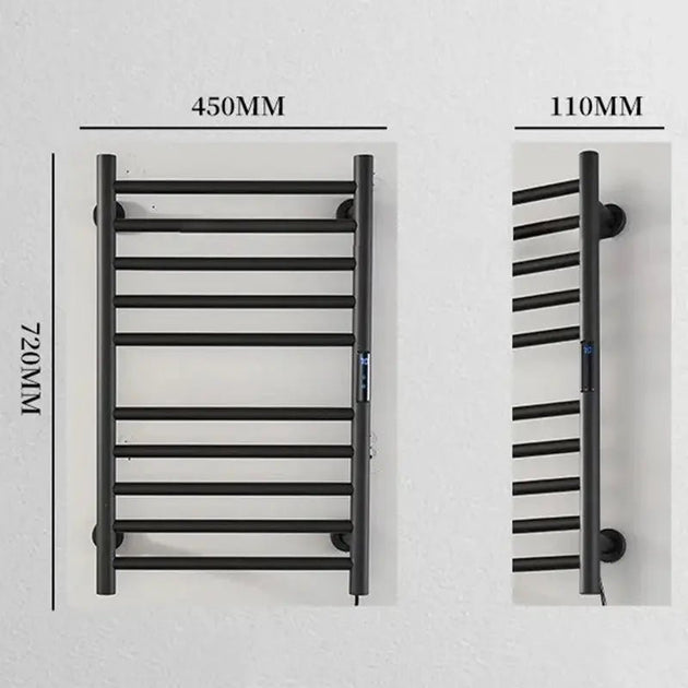 Fast - Heating Electric Towel Warmer – Timer & Temp Display – Feel the Luxury! - Electric towel warmerBathroomLux