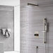 Faucet Shower Set with Fixed Wall - Mounted Shower Head & Handshower - shower system wall mountedBathroomLux