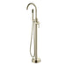 Floor Mounted Bath Taps – Brass Freestanding Bathtub Mixer Tap - Floor Mounted Bath TapsBathroomLux