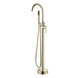 Floor Mounted Bath Taps – Brass Freestanding Bathtub Mixer Tap - Floor Mounted Bath TapsBathroomLux