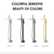 Freestanding Bath Taps with Shower Head - Freestanding Bath Taps with ShowerBathroomLux
