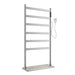 Freestanding Electric Heated Towel Drying Rack – 6 - Bar Gun Grey Stainless Steel - Towel Racks IN UKBathroomLux
