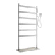 Freestanding Electric Heated Towel Drying Rack – 6 - Bar Gun Grey Stainless Steel - Towel Racks IN UKBathroomLux