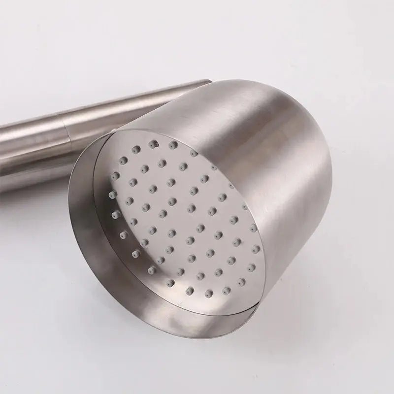 Freestanding Outdoor Shower – Stainless Steel Mixer Set for Swimming Pool, Beach & Garden - Shower Stalls & KitsBathroomLux