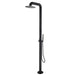 Freestanding Outdoor Shower – Stainless Steel Rainfall Column for Pool & Garden - Shower Stalls & KitsBathroomLux