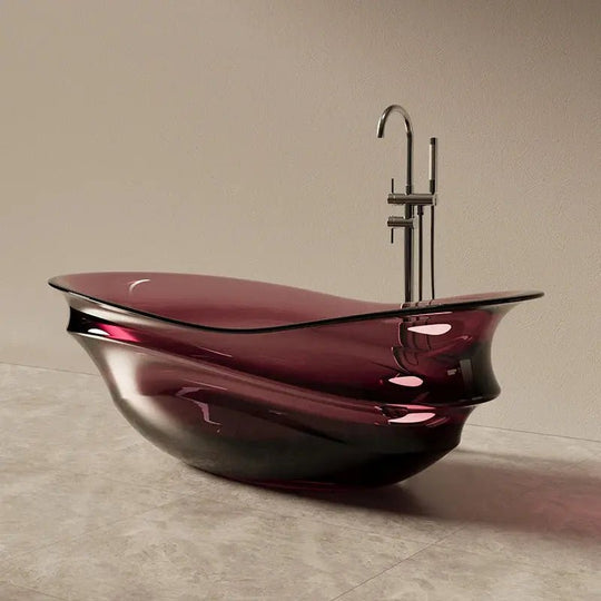 Freestanding Solid Surface Resin Bathtub - Resin Best freestanding bathtub UKBathroomLux