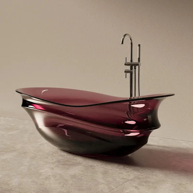 Freestanding Solid Surface Resin Bathtub - Resin Best freestanding bathtub UKBathroomLux