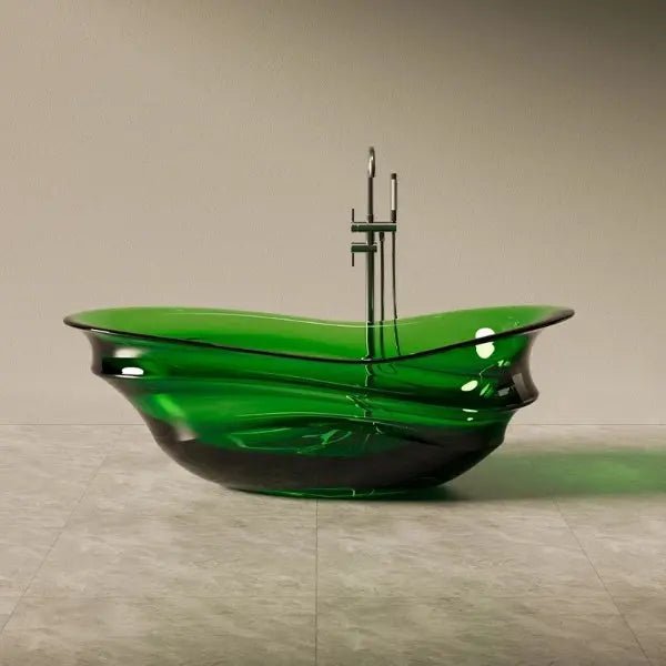 Freestanding Solid Surface Resin Bathtub - Resin Best freestanding bathtub UKBathroomLux