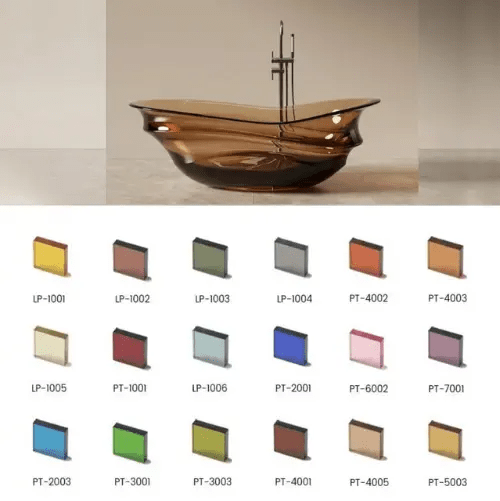 Freestanding Solid Surface Resin Bathtub - Resin Best freestanding bathtub UKBathroomLux