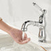 Gold Pull - Out Bathroom faucet Hot & Cold Mixer Tap Small - Pull - Out Bathroom Basin Mixer TapBathroomLux