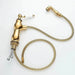 Gold Pull - Out Bathroom faucet Hot & Cold Mixer Tap Tall - Pull - Out Bathroom Basin Mixer TapBathroomLux