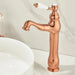 Gold Pull - Out Bathroom faucet Hot & Cold Mixer Tap Tall - Pull - Out Bathroom Basin Mixer TapBathroomLux