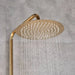 Golden 3 - Way Shower Set with Rainfall Head and Handshower - showers, thermostaticBathroomLux