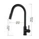 Gourmet 2 - Way Smart Touch Pull Down Kitchen Faucet – Hot & Cold Mix - 2 - Way Smart Touch Pull Down Kitchen FaucetBathroomLux