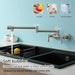 Gourmet Faucet - Dual Handle - Swivel Spout - 5 years Warranty - Kitcen faucetBathroomLux