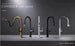 Gunmetal Kitchen Faucet with Pull - Down Sprayer, Single Handle - 3 Ways Kitchen Pull OutBathroomLux