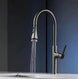 Gunmetal Kitchen Faucet with Pull - Down Sprayer, Single Handle - 3 Ways Kitchen Pull OutBathroomLux