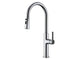 Gunmetal Kitchen Faucet with Pull - Down Sprayer, Single Handle - 3 Ways Kitchen Pull OutBathroomLux
