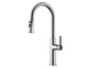 Gunmetal Kitchen Faucet with Pull - Down Sprayer, Single Handle - 3 Ways Kitchen Pull OutBathroomLux