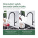Gunmetal Pull - Out Spout Kitchen Faucet – 360° Rotating Single - Handle - Kitchen Faucet Pull - OutBathroomLux