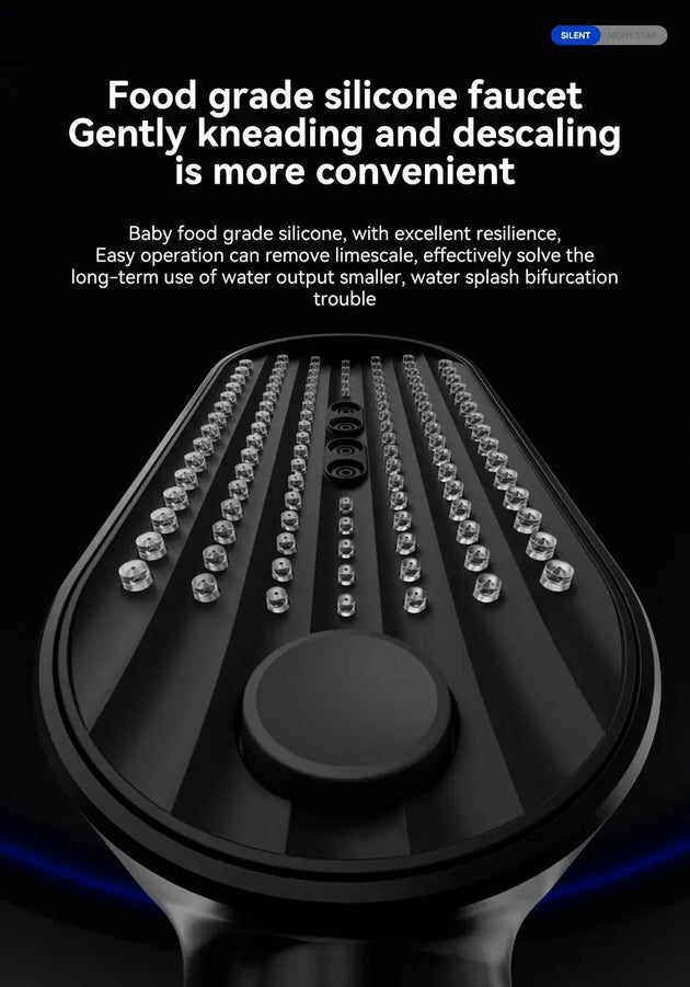 High - End Concealed Thermostatic Shower Set – 4 - Function Brass Wall - Mounted System - digital showerBathroomLux