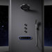 High - End Concealed Thermostatic Shower Set – 4 - Function Brass Wall - Mounted System - digital showerBathroomLux