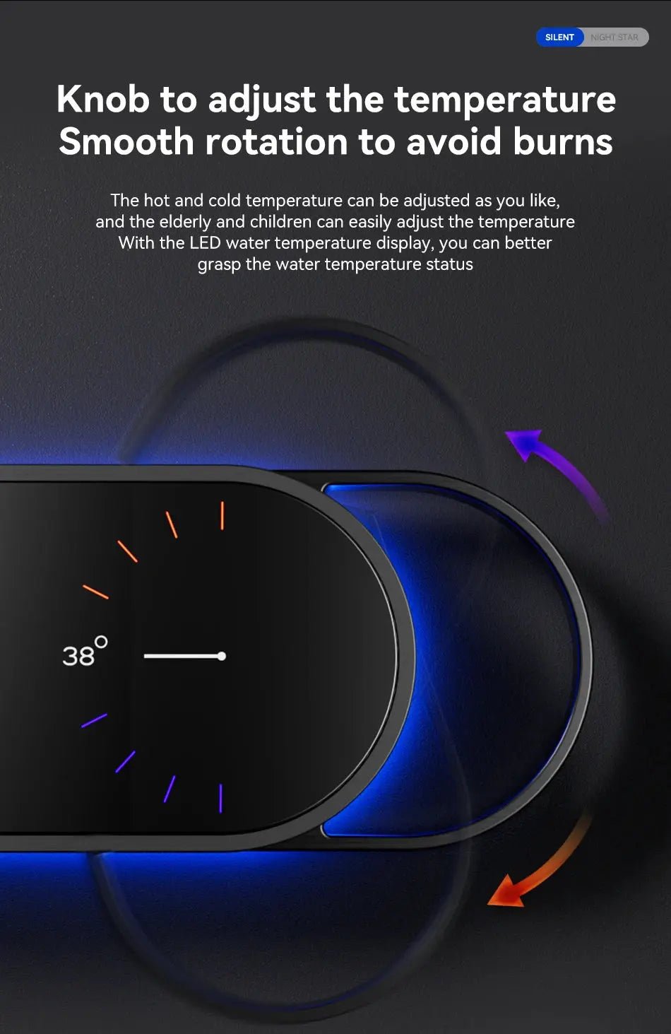 High - End Concealed Thermostatic Shower Set – 4 - Function Brass Wall - Mounted System - digital showerBathroomLux