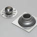 10*10cm Stainless Steel Linear Shower Floor Drain Cover with Filter Strainer BathroomLux