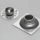 10*10cm Stainless Steel Linear Shower Floor Drain Cover with Filter Strainer BathroomLux
