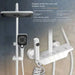 Intelligence Gun Grey System Intelligent Bathroom Digital Display Shower Faucet Set - BathroomLux