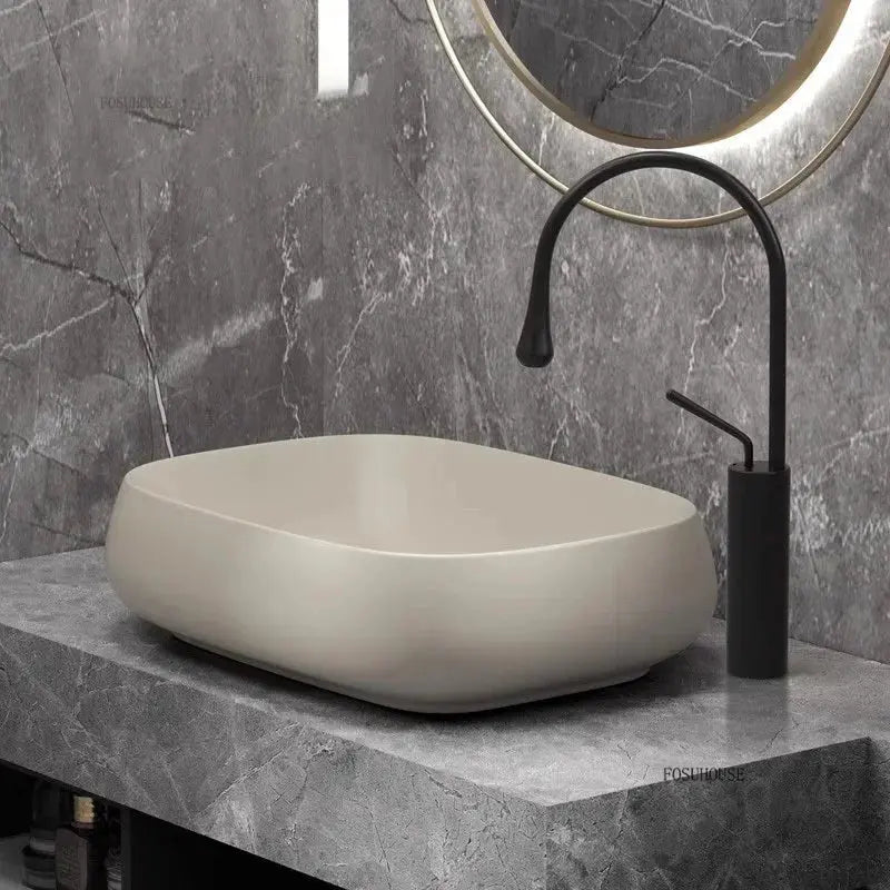 Italian Luxury Ceramic Sinks - Bathroom WashbasinBathroomLux