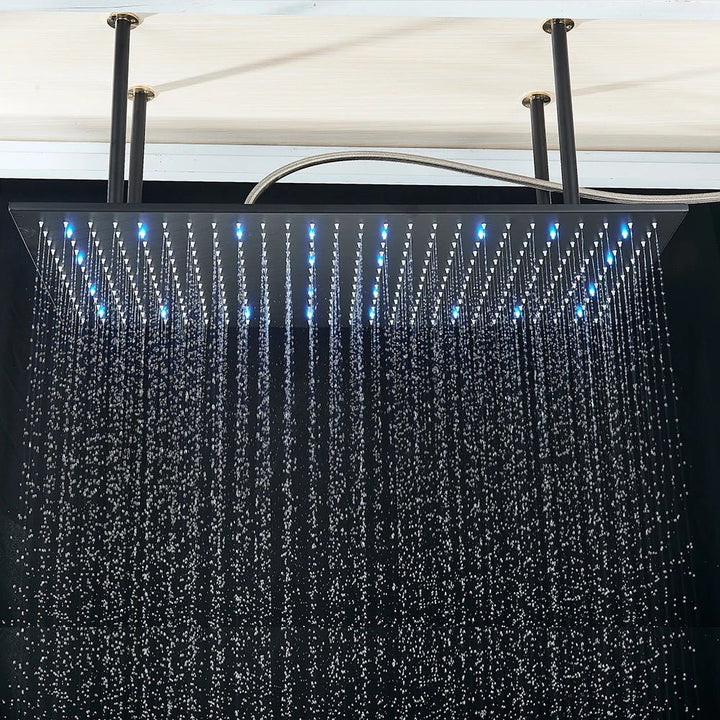 Lumina LED Shower Head - 2 years Warranty - bathroom, showers, thermostaticBathroomLux