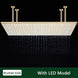 Lumina LED Shower Head - 2 years Warranty - bathroom, showers, thermostaticBathroomLux