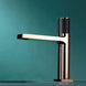 Luxury Gold Brass Basin Mixer Tap – Single Lever Bathroom Faucet - brass basin mixer tapBathroomLux