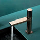 Luxury Gold Brass Basin Mixer Tap – Single Lever Bathroom Faucet - brass basin mixer tapBathroomLux
