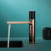Luxury Gold Brass Basin Mixer Tap – Single Lever Bathroom Faucet - brass basin mixer tapBathroomLux