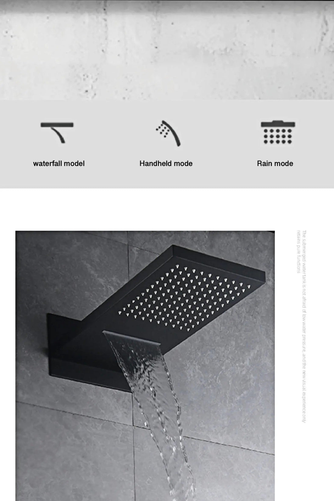 Luxury Thermostatic Shower System – Brass Wall Mounted 3 - Function - thermostatic Shower SystemBathroomLux