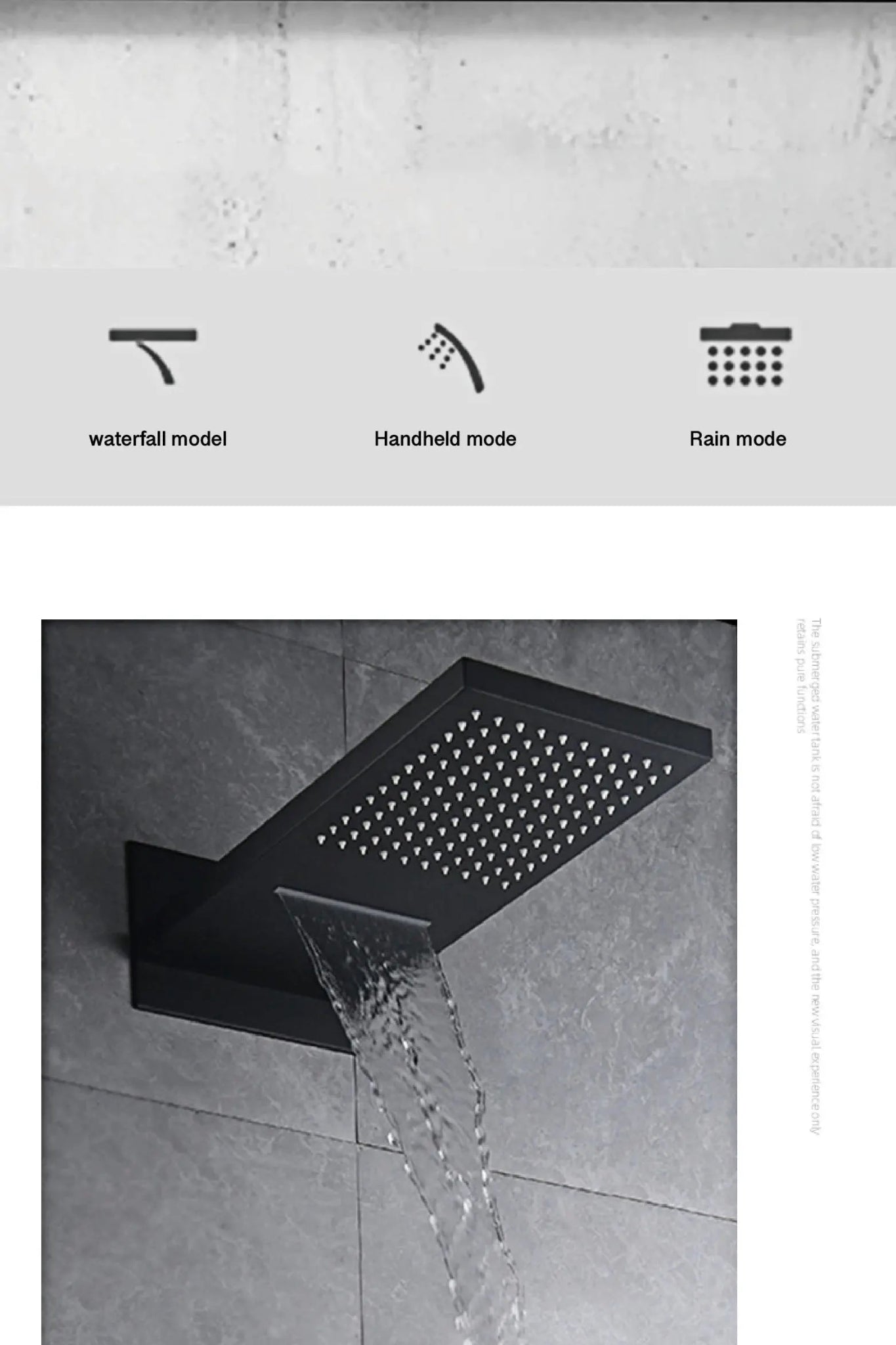 Luxury Thermostatic Shower System – Brass Wall Mounted 3 - Function - thermostatic Shower SystemBathroomLux