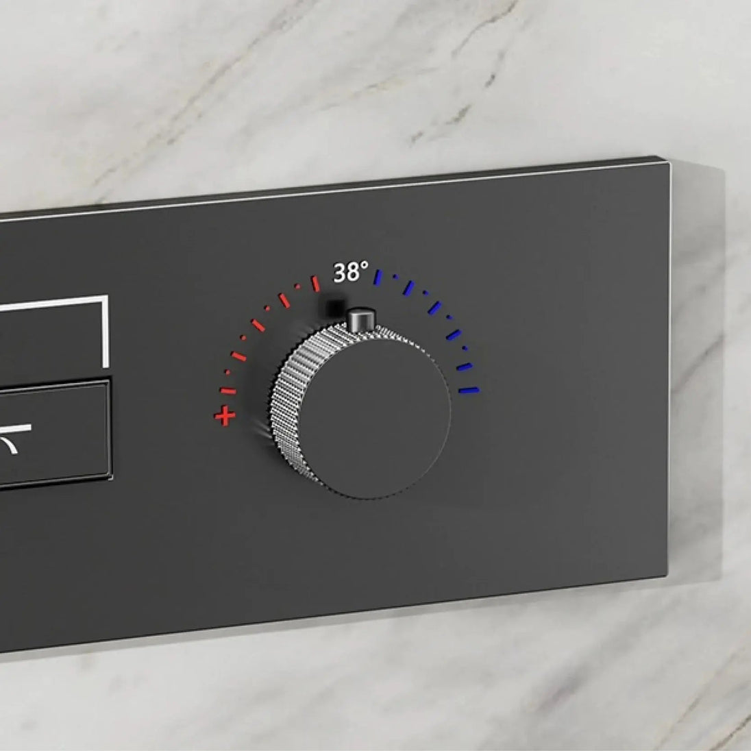 Luxury Thermostatic Shower System – Brass Wall Mounted 3 - Function - thermostatic Shower SystemBathroomLux