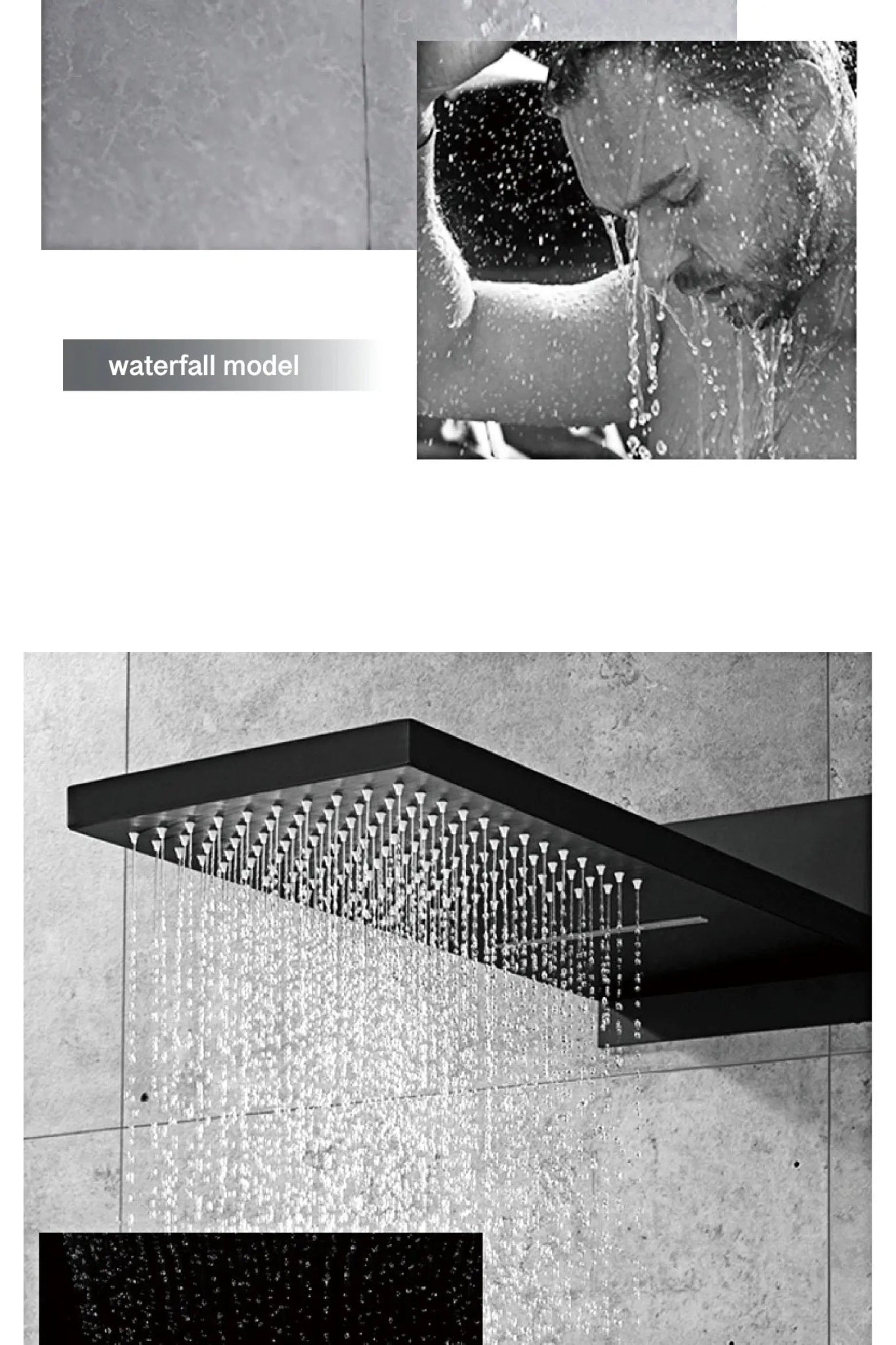 Luxury Thermostatic Shower System – Brass Wall Mounted 3 - Function - thermostatic Shower SystemBathroomLux