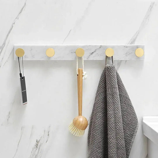 Marble Towel Hooks for Bathroom - Towel Racks IN UKBathroomLux