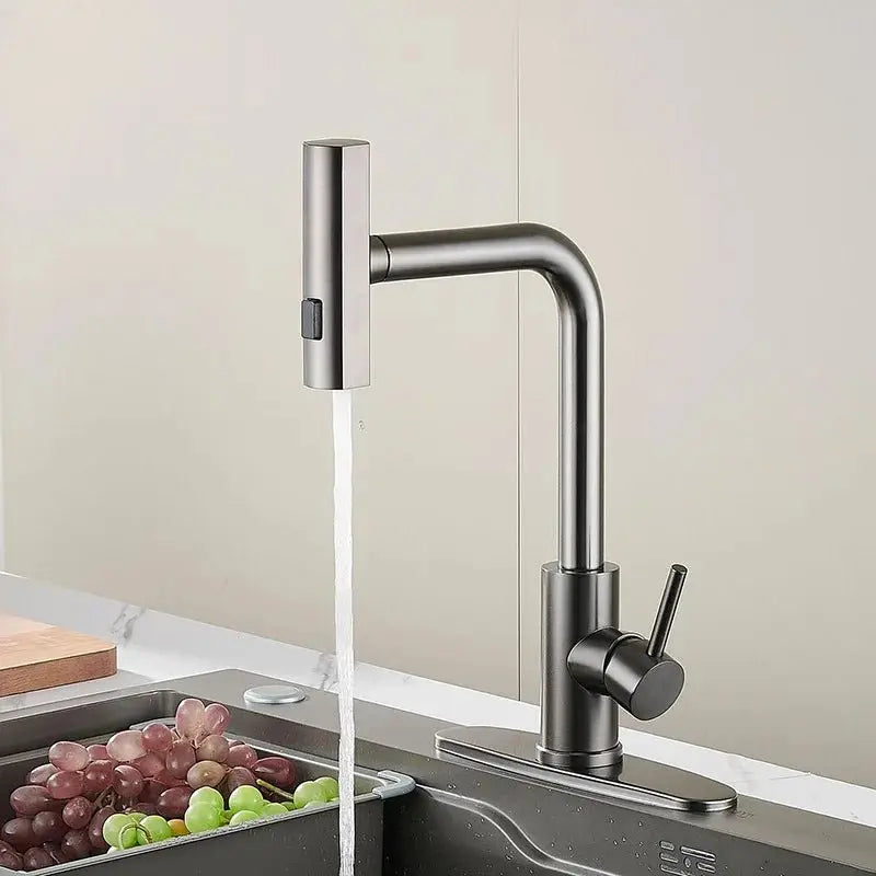 Metro Kitchen Faucets - Pull Out Mixer Tap - BathroomLux