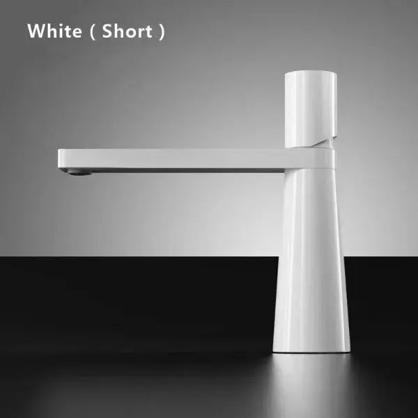 Modern Bathroom Faucet Single Handle Single Hole In Chrome - Modern Basin Faucet Single Handle Single HoleBathroomLux