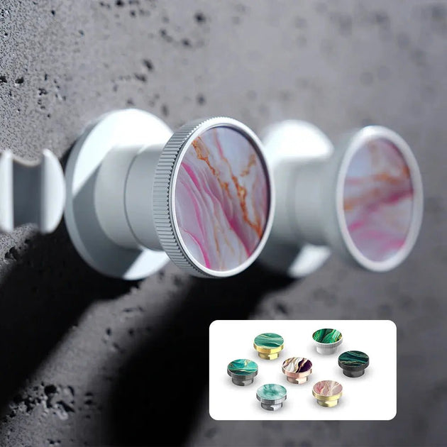 Modern Concealed Thermostatic Shower Set – Brass Rainfall System - Concealed Rain Shower SystemBathroomLux